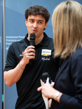 Matteo Bianchi aus Leifers zählt zu den aufstrebenden Athleten im Bahnradsport. 2024 und 2025 wurde er Europameister im 1000-Meter-Zeitfahren. (Foto: LPA/Fabio Brucculeri)