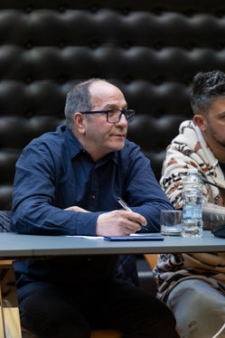 Sprach über die Bedenken der Angestellten: Riccardo Conte (FIM SGB CISL). (Foto: LPA/Lucia Rose Buffa)