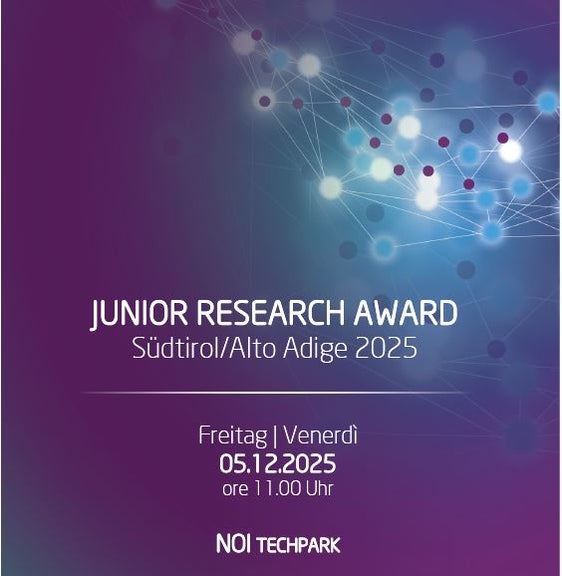 Lo Junior Research Award sarà assegnato il 5 dicembre (Foto: Ufficio Ricerca scientifica)