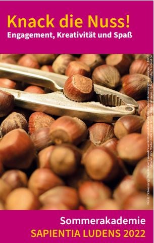 Folder der Sommerakademie "Knack die Nuss!"