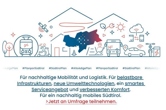 Bis 22. Mai können sich alle Interessierten an der Online-Umfrage unter 2030.suedtirolmobil.info zu beteiligen. (Foto: LPA)