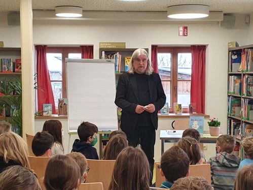 Lesung mit Heinz Janisch (Foto: LPA/Amt für Bibliotheken und Lesen)