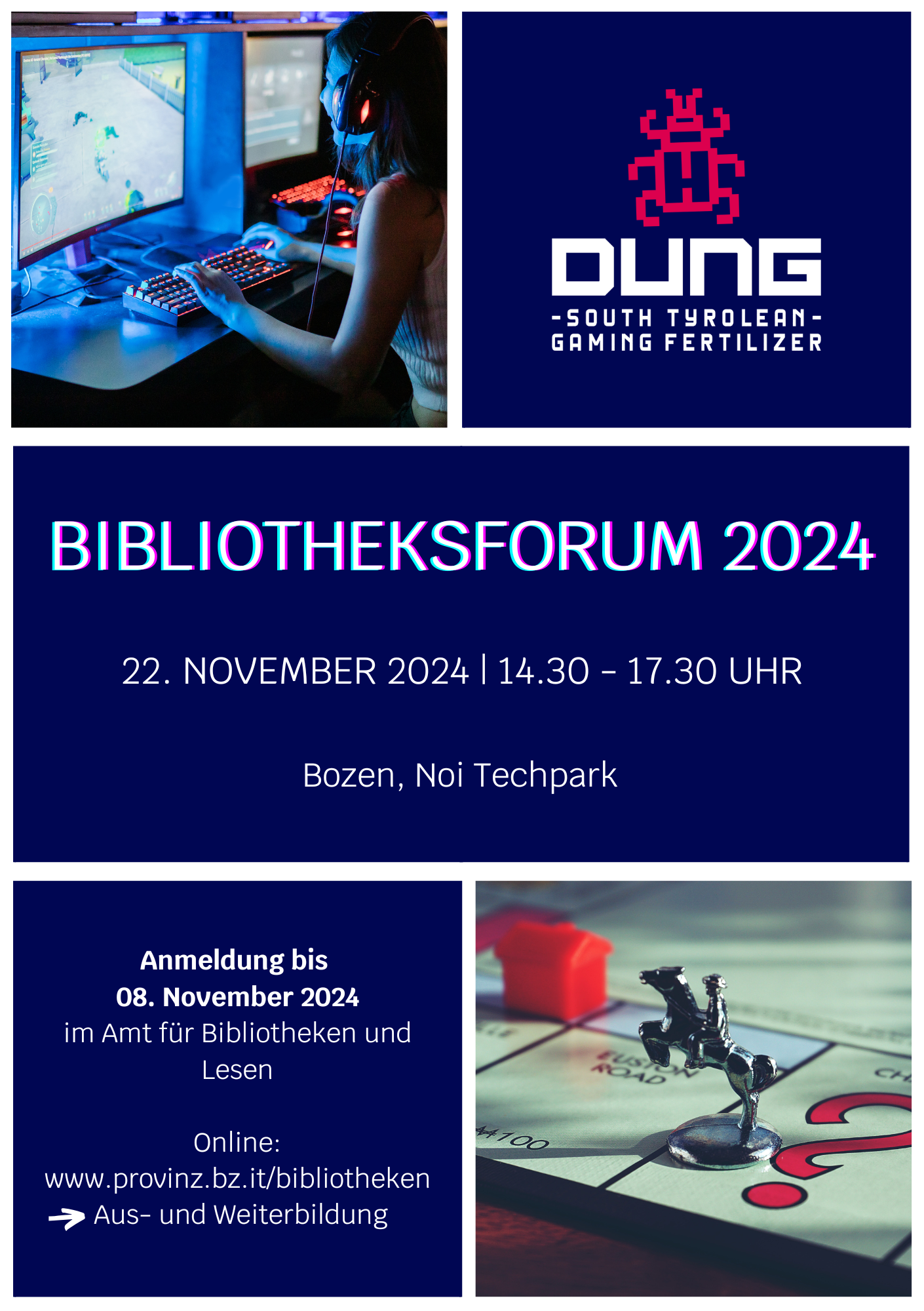Wie kann durchs Gaming kulturelle Teilhabe und Gemeinschaft in den Bibliotheken gefördert werden? Darum geht es beim Bibliotheksforum 2024, für das man sich noch bis zum 8. November anmelden kann. (Foto: LPA/Landesamt für Bibliotheken und Lesen)
