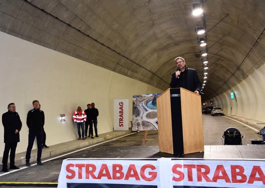 Il presidente Kompatscher: Un grande progetto infrastrutturale auspicato e pianificato per anni. (Foto:ASP/Angelika Schrott)