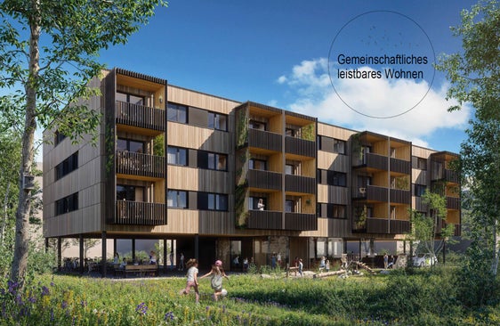 Gemeinschaftliches, leistbares Wohnen nennt sich das Projekt, das für die Erweiterungszone D' Andrea in Brixen ausgearbeitet wurde. Am Dienstag, 25. März, wird es im Kulturzentrum Astra vorgestellt. (Foto: LPA/Wolfgang Meraner Architekt)