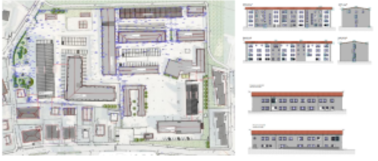 Die Arbeiten für das zweite Baulos der Eingriffe an der Lugramani-Kaserne in Bruneck können nun anlaufen. Die Verträge dazu sind unterzeichnet. (Foto: LPA/Landesabteilung Hochbau und technischer Dienst)