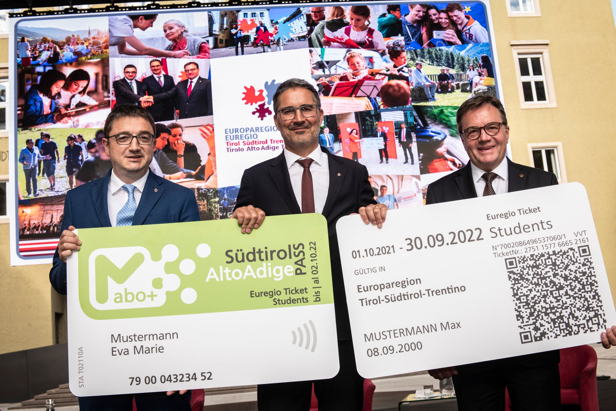 Il nuovo abbonamento Euregio Ticket Students, disponibile dal 1° ottobre, permetterà agli studenti di Alto Adige, Tirolo e Trentino di viaggiare in modo ecologico e flessibile. (Foto: Ivo Corrà)