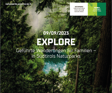 Die Explore-Entdeckungstouren gehen in die zweite Runde: Auf spielerische Art und Weise können Familien die Naturparks Südtirols näher kennenlernen. (Foto: LPA/Landesamt für Natur) 