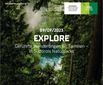 Die Explore-Entdeckungstouren gehen in die zweite Runde: Auf spielerische Art und Weise können Familien die Naturparks Südtirols näher kennenlernen. (Foto: LPA/Landesamt für Natur) 