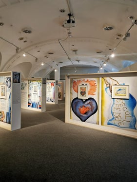 Blick in die Ausstellung im Kulturzentrum Trevi (Foto: Stefania Lorandi)