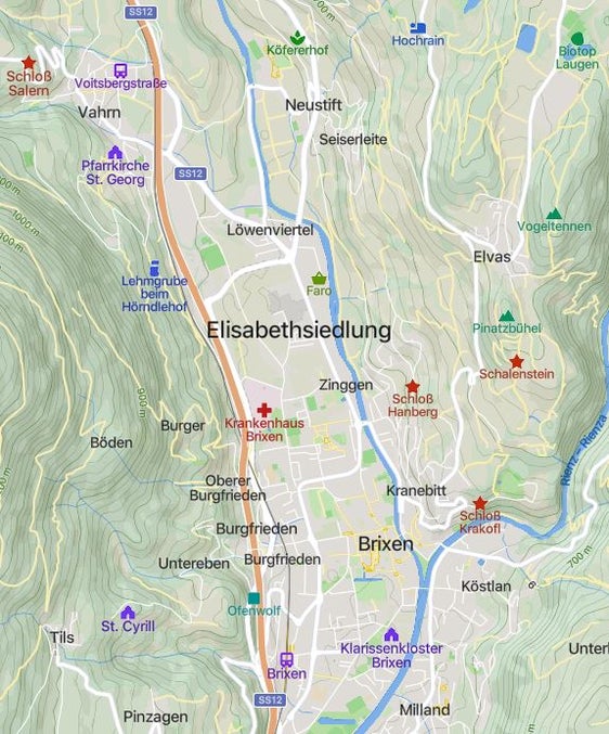 La Giunta provinciale ha approvato oggi (17 ottobre) la domanda di variazione della circoscrizione comunale dei Comuni di Bressanone e Varna nella zona Elisabetta (Foto. ASP)