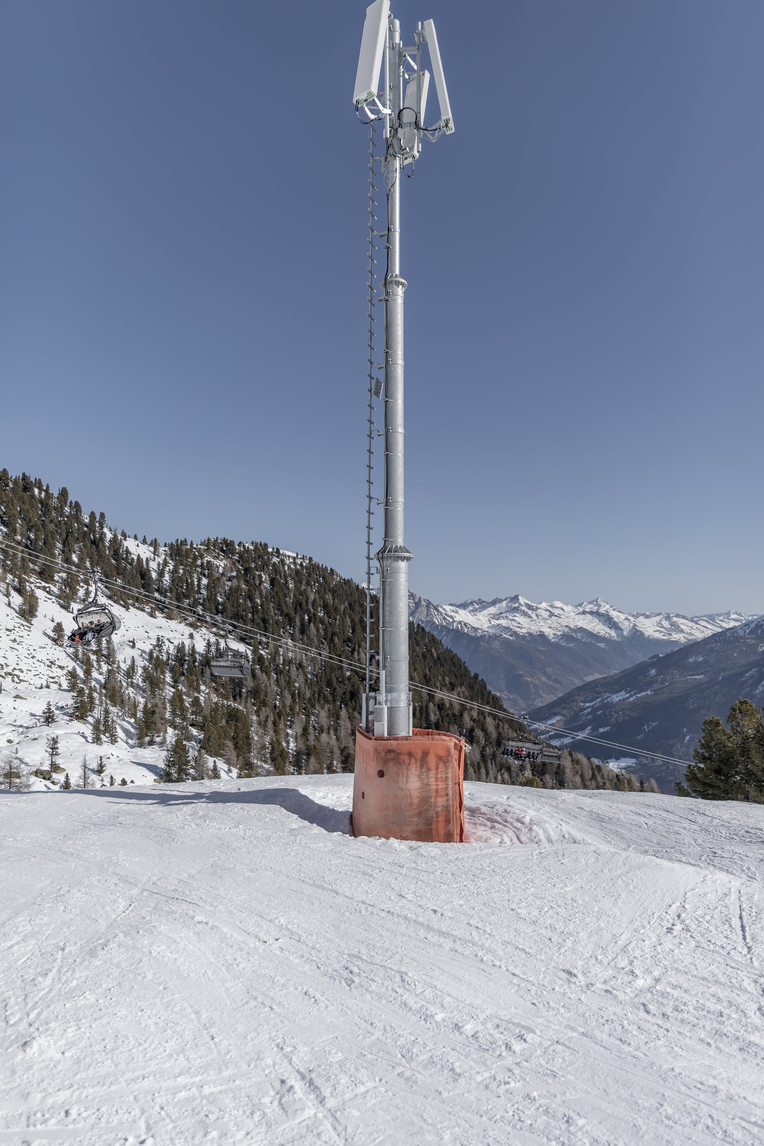 Il nuovo impianto colma una lacuna nella rete mobile. (Foto: Speikboden-Skiworld Ahrntal/Pierre Sieberin)