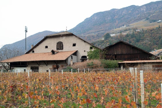 Bei dem ehemaligen Stadel für die Bewirtschaftung der Gründe des Benediktinerstiftes Muri-Gries handelt es sich um ein monumentales dreigeschossiges Wirtschaftsgebäude mit einer Grundfläche von 26 mal 36 Quadratmetern. (Foto: LPA/Landesdenkmalamt) 