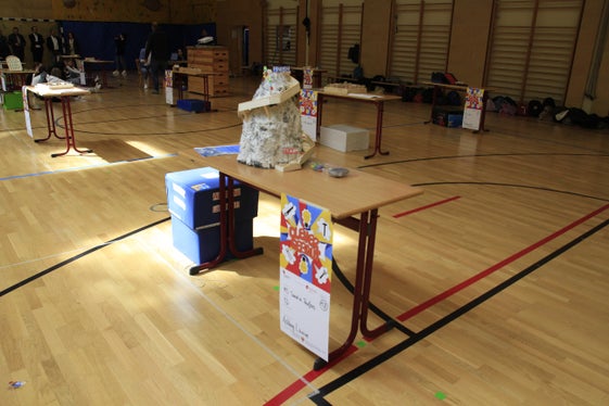 Den Jurypreis erhielt die Klasse 3 D der Mittelschule Sand in Taufers mit dem Spiel Achtung Lawine. (Foto: LPA/Deutsche Bidlungsdirektion/Verena Hilber)