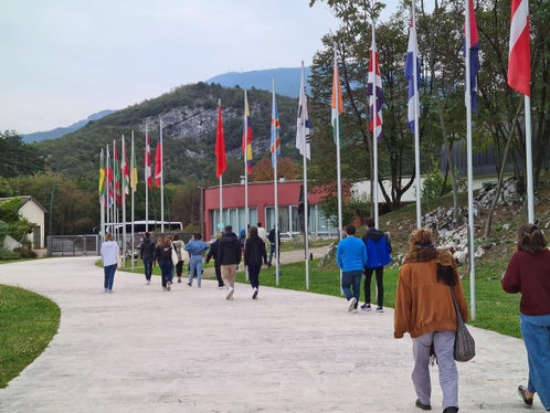Il Festival della Gioventù dell'Euregio si è chiuso alla Campana dei caduti di Rovereto (Foto: Ufficio Stampa Pat e Euregio)