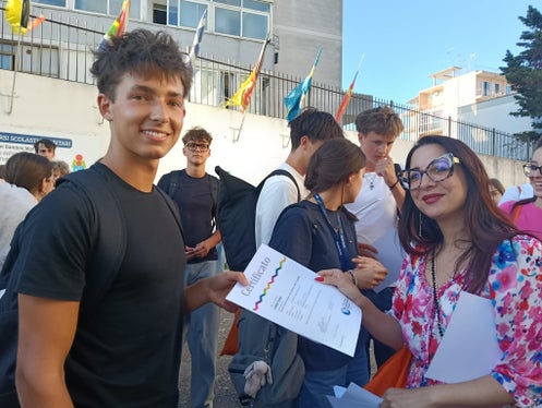 Der Unterricht war sehr intensiv, da das Ziel die Erlangung eines international anerkannten Sprachzertifikates ist. Die Prüfung wurde am vorletzten Aufenthaltstag an der Universität von Siena abgenommen. (Foto: LPA/Deutsche Bildungsdirektion/Jürgen Bergmann)