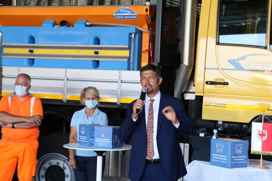 LR Alfreider: Wir wollen das Grundbedürfnis Mobilität sichern und damit Lebensqualität und Zukunftschancen in Südtirol garantieren. (Foto: LPA/Roman Clara)