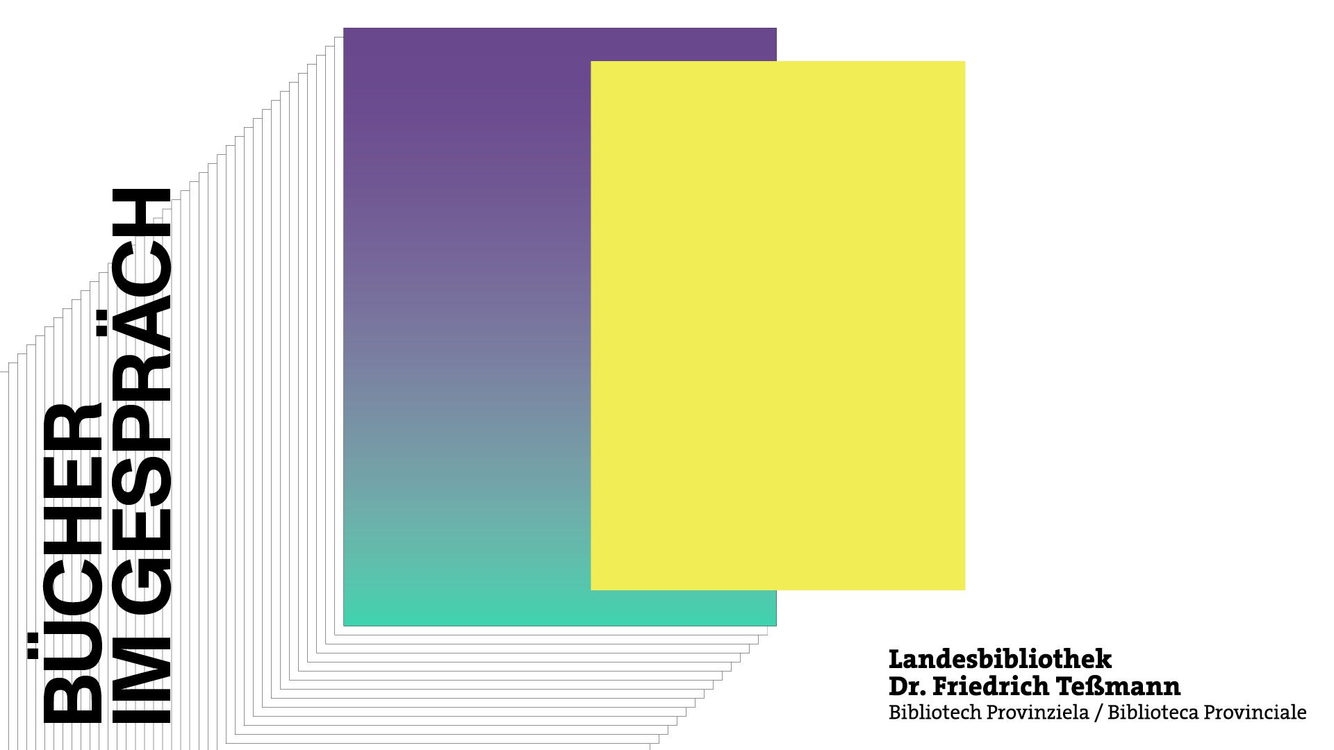 La locandina degli appuntamento dedicati alle letture organizzati dalla biblioteca provinciale Dr. Friedrich Teßmann.