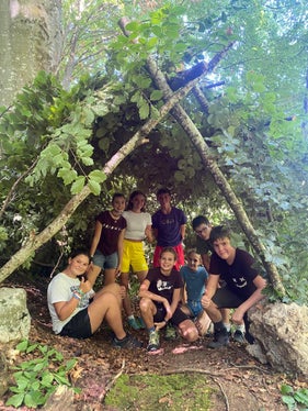 Ausflüge in die Umgebung von Brentonico und in das Gebiet des Monte Baldo und zahlreiche Freizeit- und Sportaktivitäten standen auf dem Programm des Euregio Summer Camps 2023. (Foto: Euregio/Nicola Campestrini)