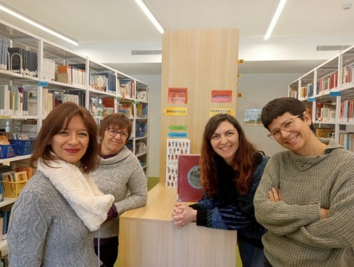 Eine Woche lang konnten sich Lehrer und Lehrerinnen aus Katalonien und Südtirol im Rahmen eines Erasmus+- Projekts über das Schul-Bibliothekswesen austauschen.  (Foto: LPA)