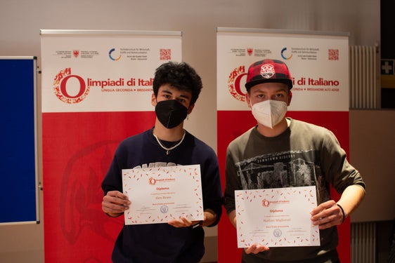 I due vincitori assoluti: da sx Alex Beato e Nathan Migliorati. (Foto: ASP)