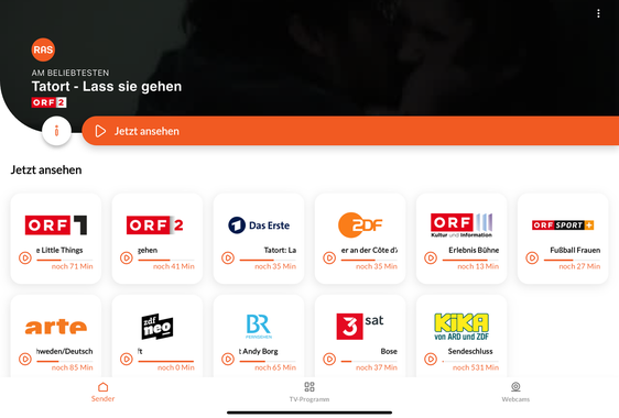 Nel 2024 la RAS ha presentato la nuova app di streaming: con essa è possibile vedere tutti i canali dell'emittente altoatesina (ad eccezione di quelli svizzeri) in diretta su tutto il territorio provinciale. Il budget approvato sarà utilizzato anche per ampliare l'offerta di streaming tramite l'app della RAS, al fine di soddisfare le esigenze della popolazione e promuovere la rete digitale. (Foto: USP)