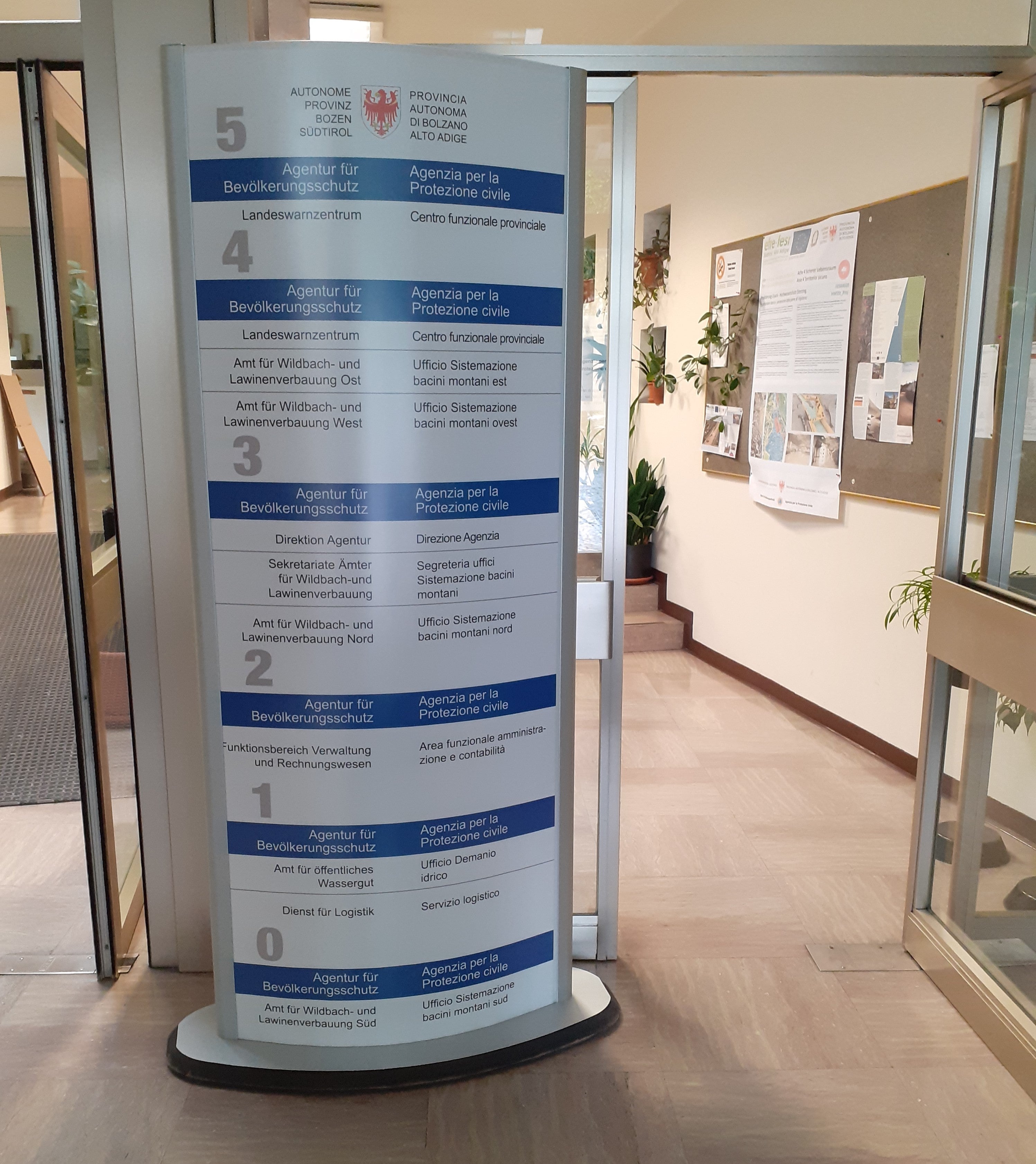 Das Amt für öffentliches Wassergut hat seinen Sitz in der Bozner Cesare-Battisti-Straße 23. (Foto: LPA/Amt für öffentliches Wassergut)