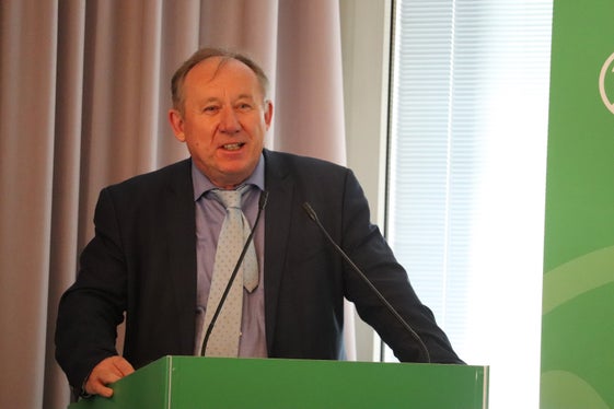 Landwirtschaft für jüngere Generationen attraktiver gestalten: der Generaldirektor Landwirtschaft und ländliche Entwicklung der Europäischen Kommission Wolfgang Burtscher. (Foto: LPA/Maja Clara)