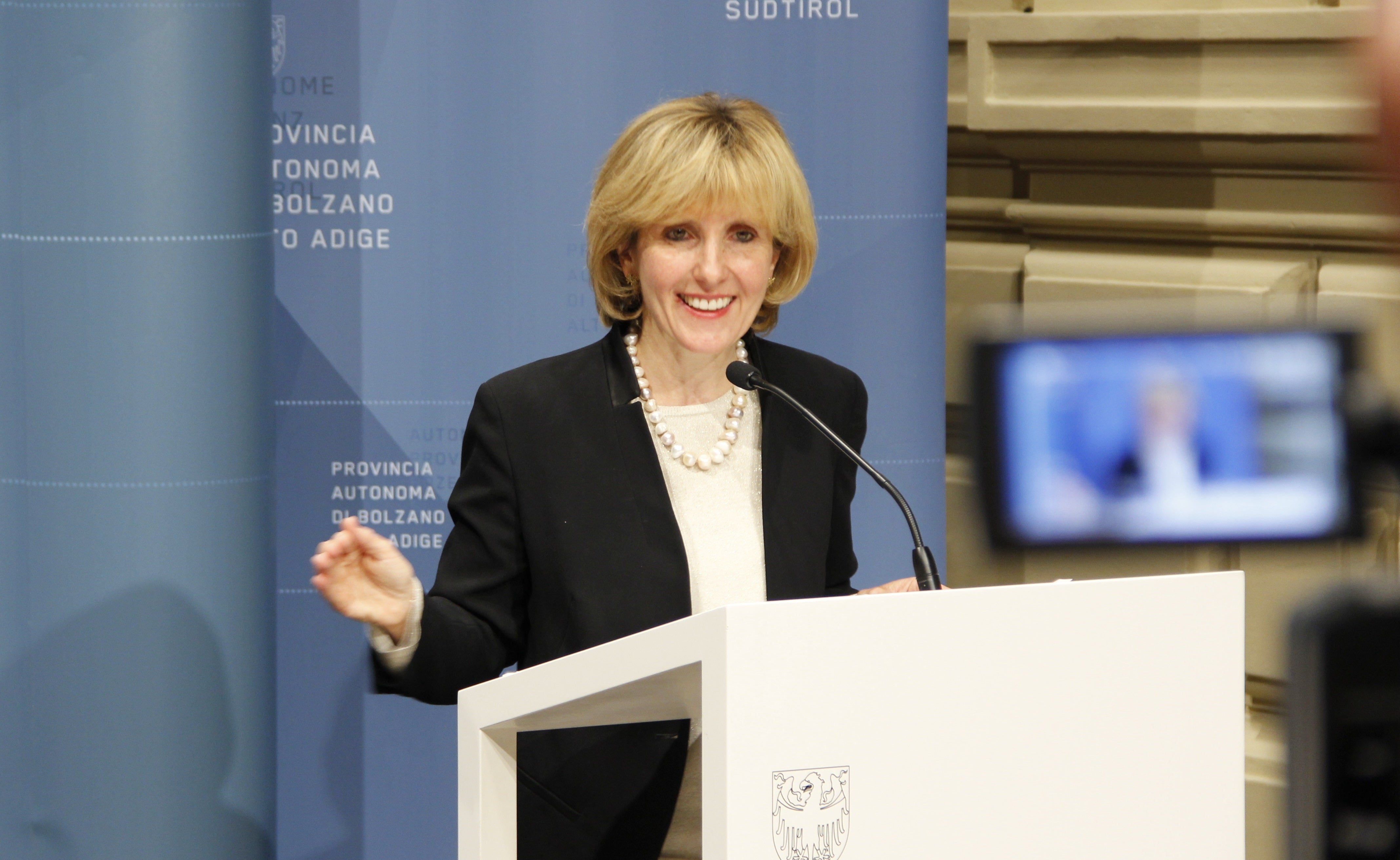 Il 13 aprile l'assessora provinciale Waltraud Deeg presenterà una panoramica dei servizi per le persone non autosufficienti e delle prossime priorità (Foto: ASP/Greta Stuefer)