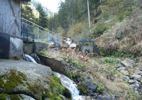 A causa dell'emergenza idrica verrà ridotto il volume d'acqua residua del Rio Luson (Foto E-Werk Lüsen)