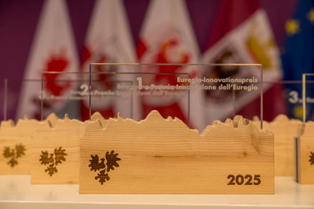 Il premio per l'innovazione dell'Euregio è stato assegnato quest'anno per l'ottava volta. (Foto: Land Tirol/Sedlak)