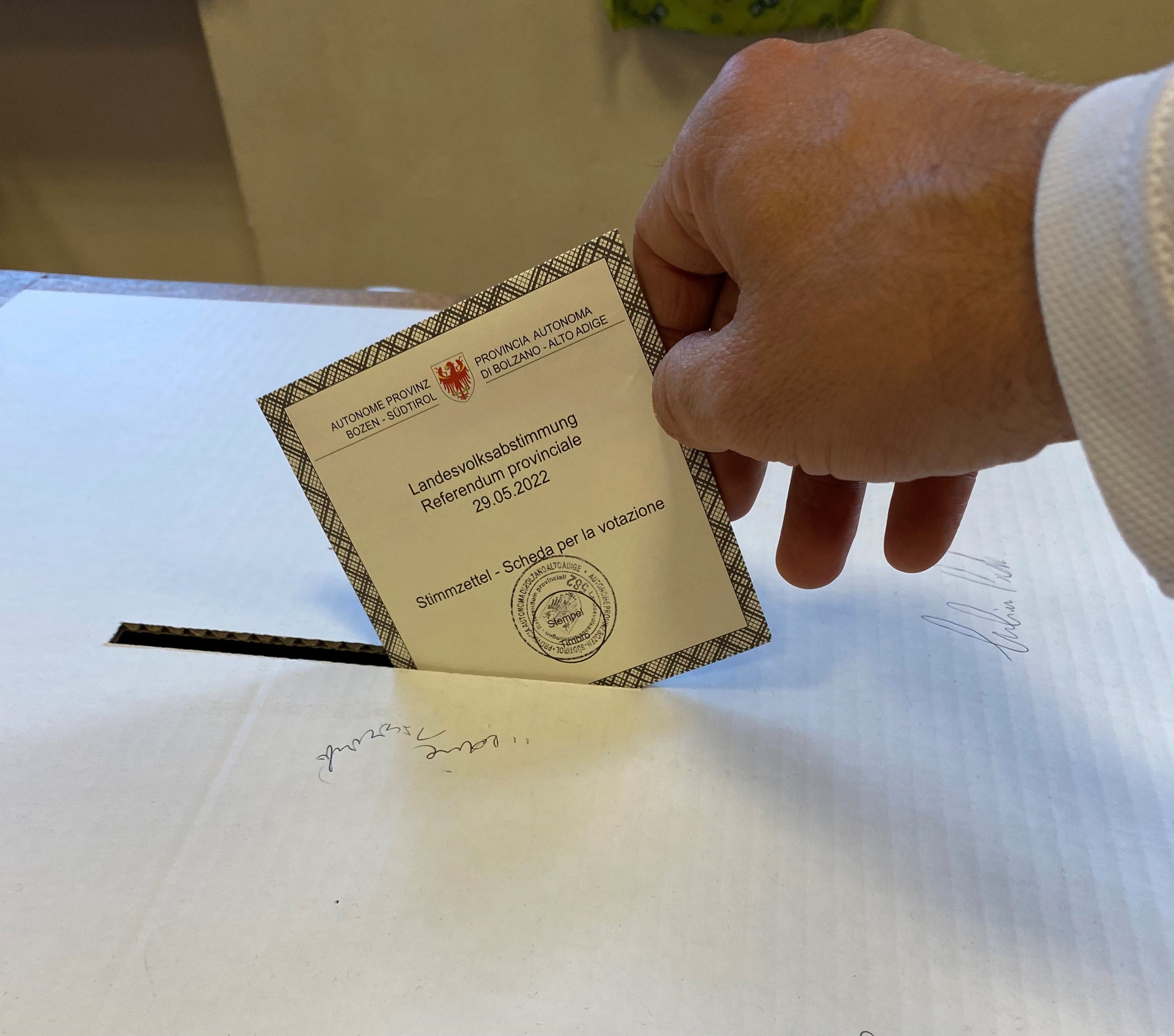 Il referendum provinciale confermativo sulla democrazia diretta in Alto Adige ha visto prevalere il No con una percentuale complessiva del 76% dei voti. (Foto: ASP)