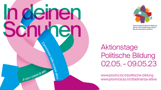"Camminare nelle scarpe altrui...". Questo il tema dedicato all'edizione 2023 delle Giornate della cittadinanza attiva. 
