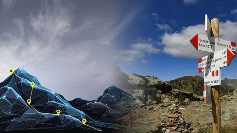 Il progetto Digiway mira ad armonizzare e confrontare gli itinerari escursionistici in Alto Adige, Tirolo e Trentino utilizzando una banca dati comune, ad esempio per quanto riguarda il livello di difficoltà o il potenziale di pericolo. Il progetto è finanziato dal programma Interreg Italia-Austria. (Foto: USP/Euregio)