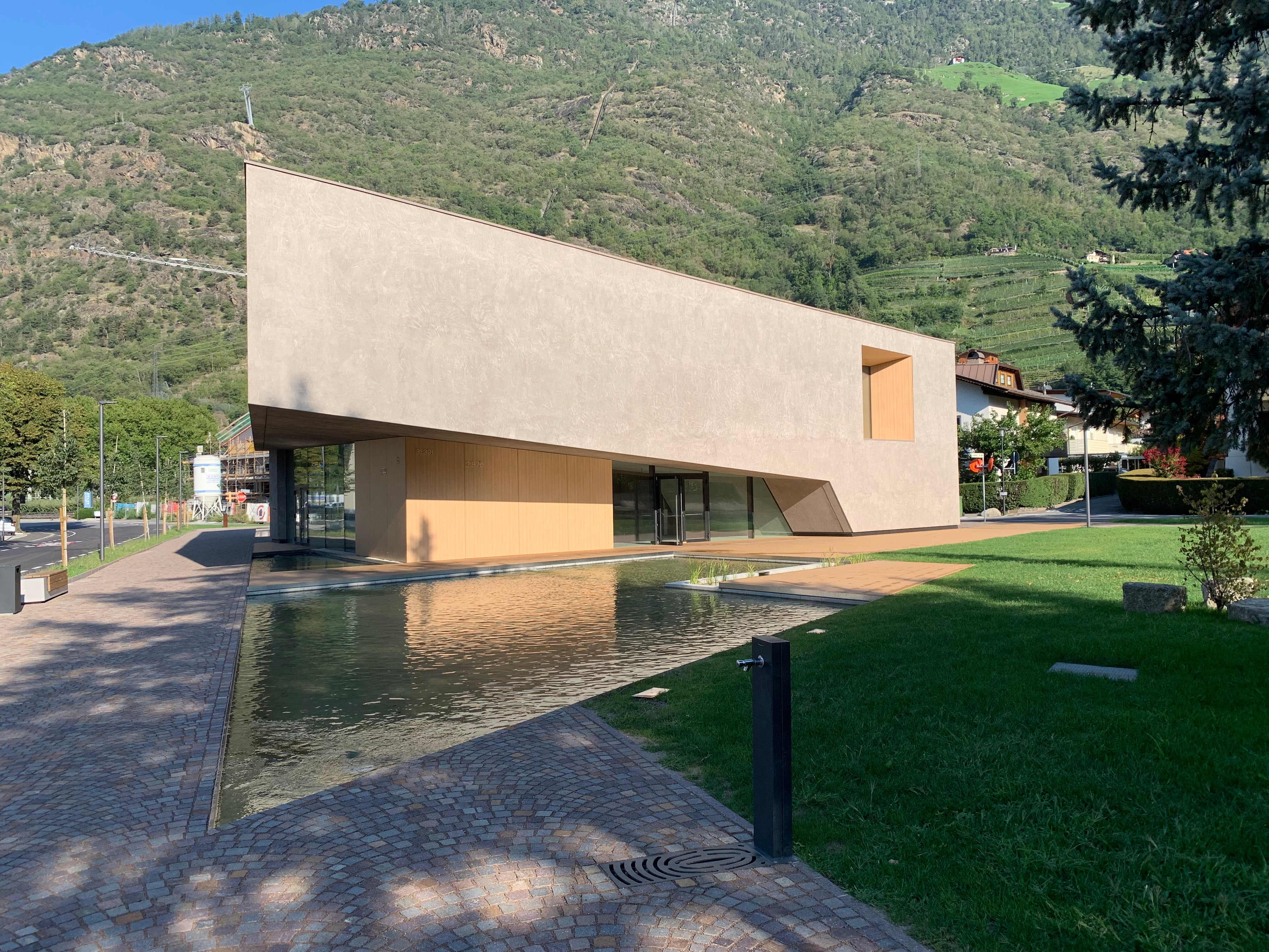 Das neue Naturparkhaus Texelgruppe in Naturns wird am 13. Juni eröffnet. (Foto: AREA Architetti Associati R. Pauro – A. Fregoni)