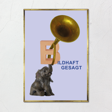 Das Logo der Ausstellung Bildhaft gesagt (Foto: LPA/Südtiroler Kulturinstitut)