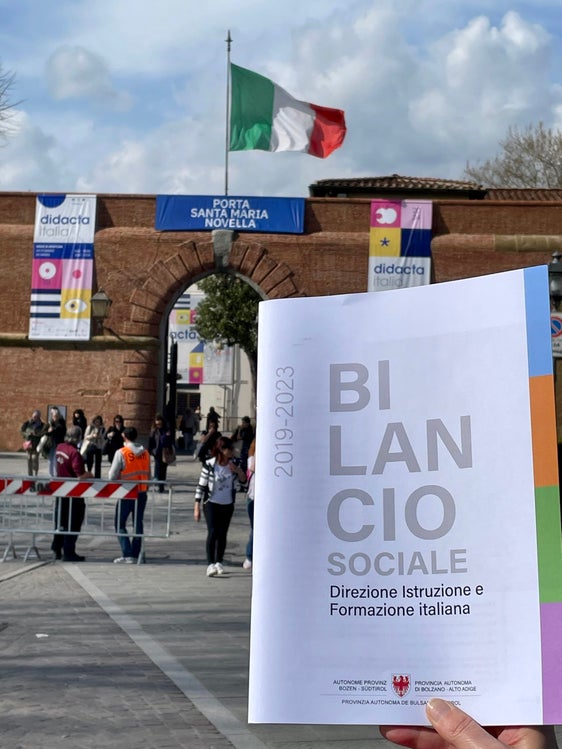 La scuola italiana protagonista ieri (21 marzo) alla Fiera Dicacta Italia, a Firenze, con il bilancio sociale e il glossario per l'infanzia. L'appuntamento fieristico è giunto alla settima edizione (Foto: ASP/Laura Bonora)