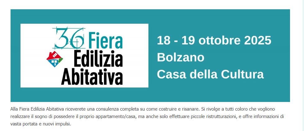 Quando si tratta di questioni abitative, consulenza e informazione sono molto importanti. Per questo l'Amministrazione provinciale sostiene associazioni ed enti locali che offrono iniziative informative, come per esempio la Fiera Edilizia Abitativa di Bolzano. (Foto: Fiera Edilizia Abitativa)