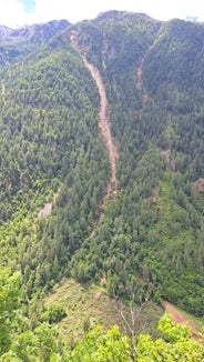 In seguito alla frana del 5 giugno in Val Senales, 'Ufficio Geologia è prontamente intervenuto insieme al Servizio Strade per attuare l’analisi dei vari rischi post evento. (Foto: ASP/Benedetta Pol)