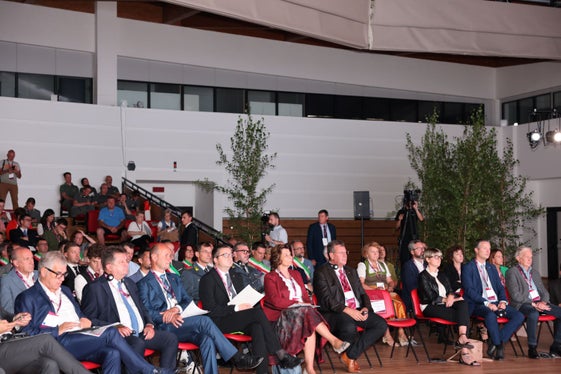 Das Fleimstal war heute Gastgeber des Euregio-Gemeindentages 2023, bei dem die Waldbewirtschaftung im Mittelpunkt stand. (Foto: Presseamt Trentino/J. Astafan)
