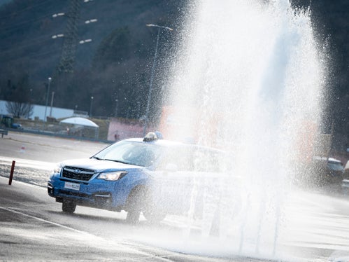 Al termine della presentazione, i presenti hanno potuto assistere alle prime esercitazioni dei Reparti speciali della Polizia di Stato. (Foto: USP/Fabio Brucculeri)