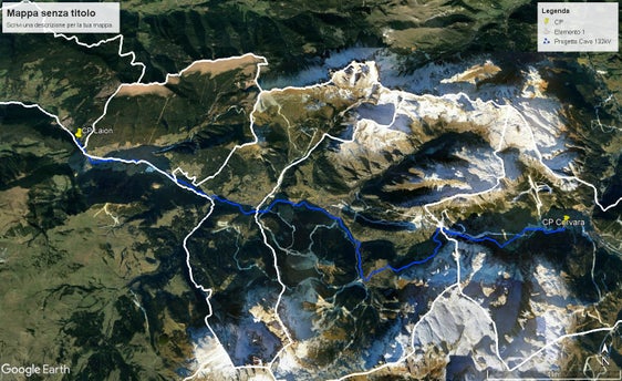 Die neue unterirdische Hochspannungsverbindung verläuft durch die Gemeindegebiete von Lajen, Kastelruth, St. Ulrich in Gröden, St. Christina in Gröden, Wolkenstein in Gröden und Corvara und verbindet die bestehenden Primärkabinen von Lajen und Corvara. Baubeginn ist am 23. Mai. (Foto: LPA/Terna)
