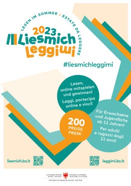 Plakat der Aktion Liesmich - leggimi