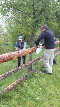 Die Inhalte reichen vom Umgang mit Tieren und Tiergesundheitsthemen über das aktuelle Thema Herdenschutz bis hin zu nachhaltiger Weideführung und wurden bei der Abschlussprüfung abgefragt. (Foto: LPA/Fachschule für Land- und Hauswirtschaft Salern)