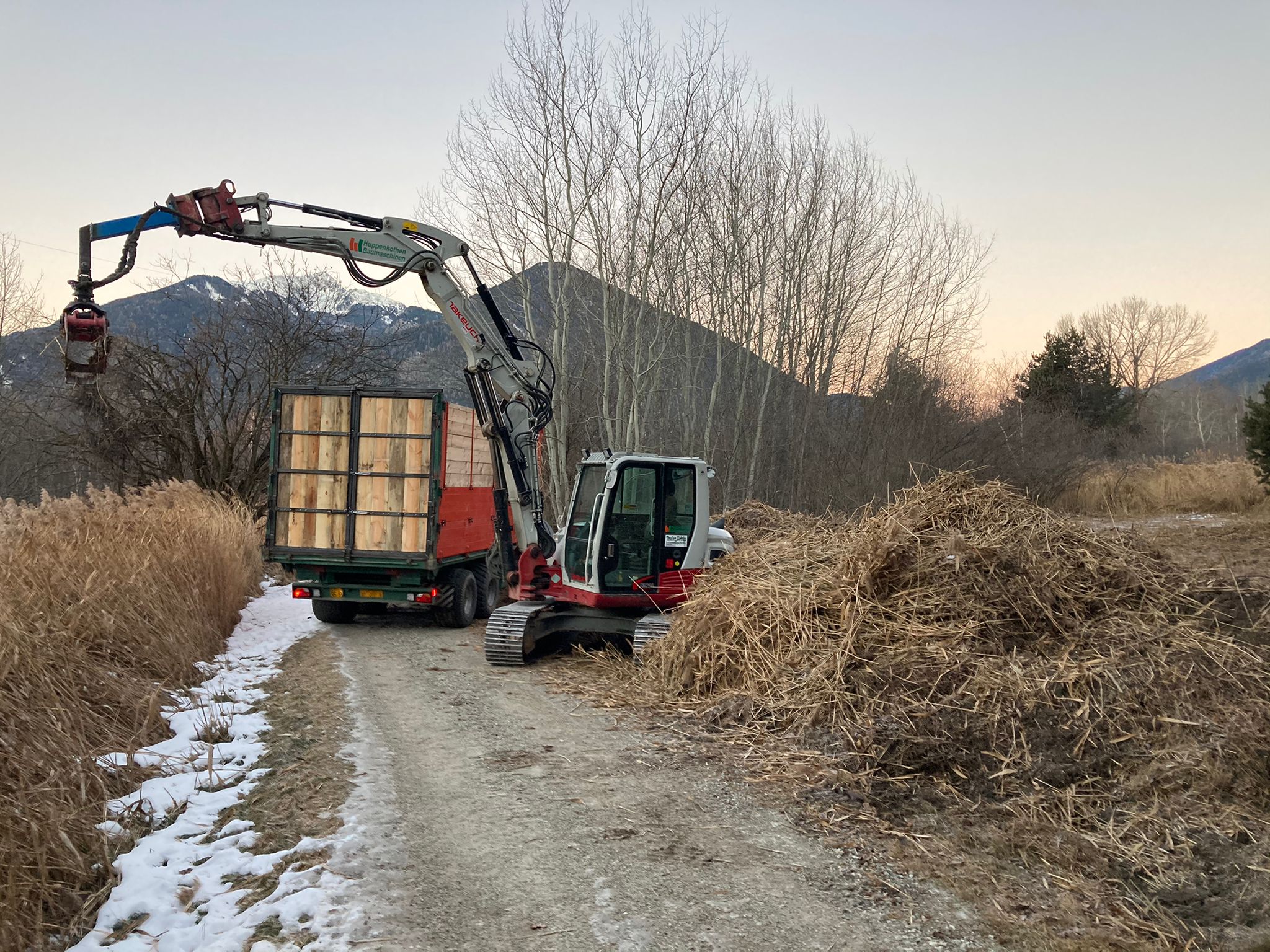 Nel biotopo Reiermoos sono in corso lavori di manutenzione. Schuler: importanti per la tutela della biodiversità (Foto: ASP/Ispettoratore forestale di Bressanone)