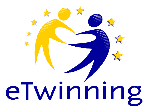 Il logo di eTwinning. Il progetto fa parte del Programma Erasmus+ e comprende la più grande community europea di scuole. 