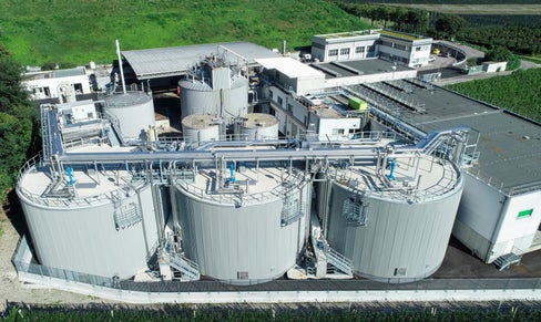 Il biogas dell'impianto di biofermentazione di Lana verrà trasformato in biometano e immesso nella rete del gas naturale a breve termine (Foto: Eco Center)