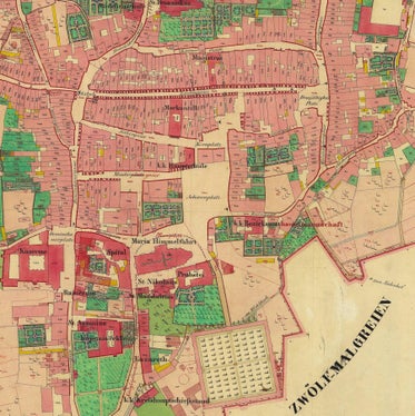 La digitalizzazione di catasto e libro fondiario è stata concretamente avviata in Provincia di Bolzano a partire dagli anni ’90. Le mappe storiche sono state scansionate e sono già disponibili in formato digitale (Foto: ASP/Ufficio Libro fondiario, catasto fondiario e urbano)