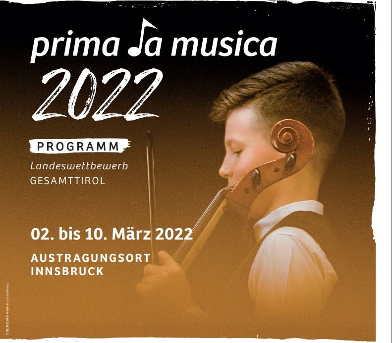 Il programma di Prima la musica 2022.