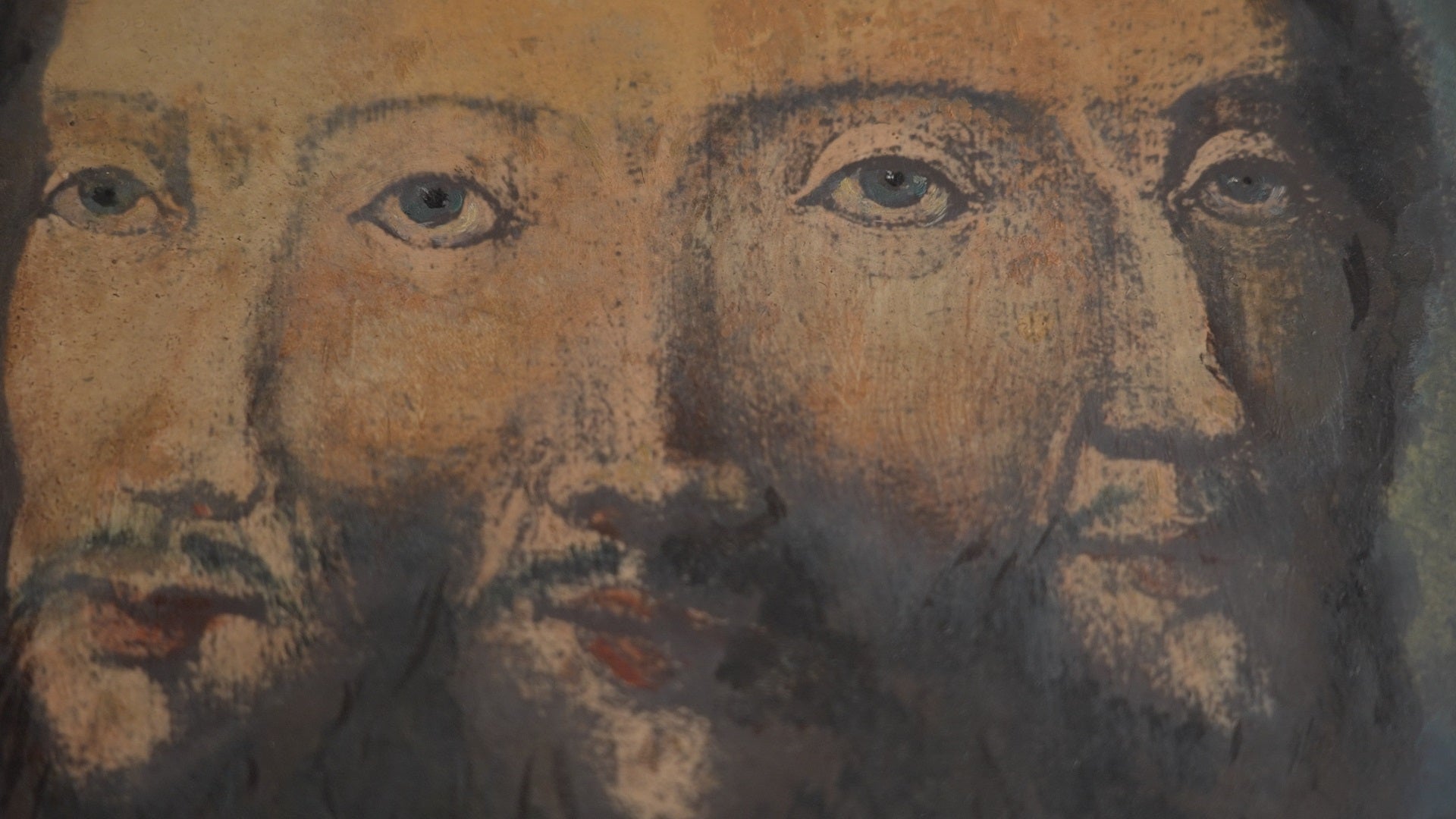 La raffigurazione di Cristo, riscoperta di recente nel monastero di Marienberg-Monte Maria, è una testimonianza della fede popolare e dovrebbe rappresentare la Trinità. (Foto: Ufficio Musei e ricerca museale/Agostino Fuscaldo)